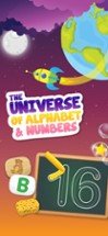Universe of Alphabet &amp; Numbers Image