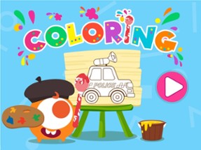 CandyBots Coloring Book Kids Image