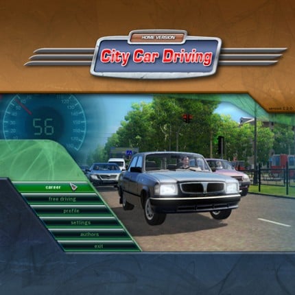 City Car Driving Game Cover