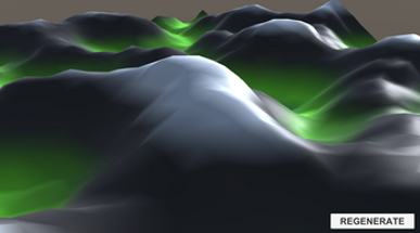 Procedural Generated Terrain Image