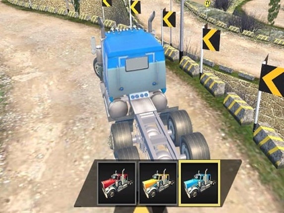 Road Train Truck Driving Game Cover