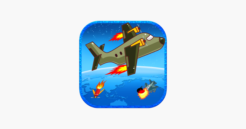 Airplane Shooting Fight Adventure - Night Sky Airplay Attack Free Game Cover
