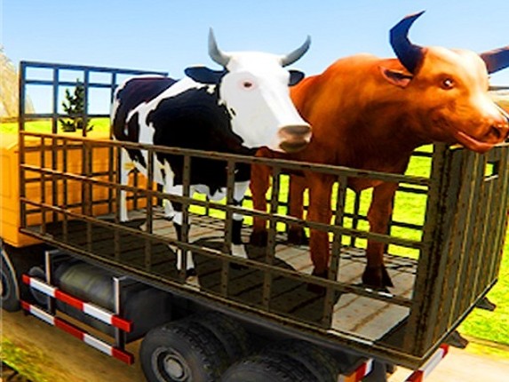 Animal Transport Truck Driving Game 3D Game Cover