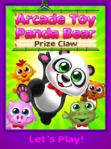 Arcade Panda Bear Prize Claw Machine Puzzle Game Image