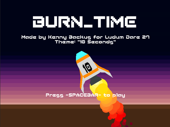 BURN_TIME Game Cover