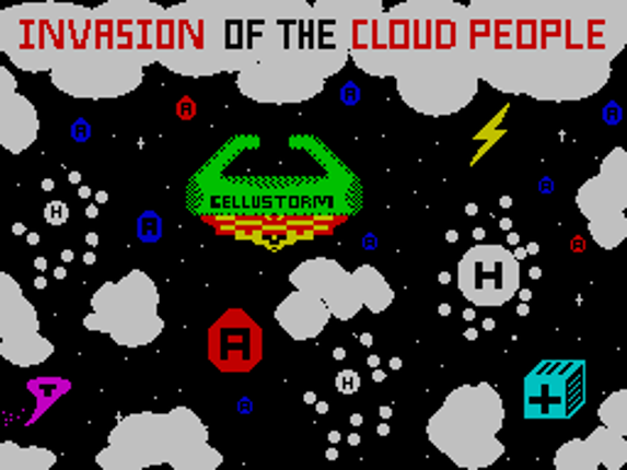 Invasion Of The Cloud People Game Cover