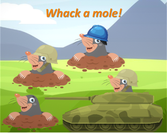 Whack a mole! Game Cover