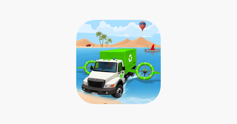 Truck Driving: Garbage Truck Game Cover