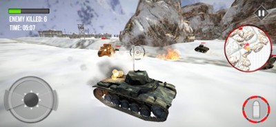 Army Tank Death Battle Image