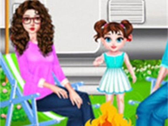 Baby Taylor Family Camping Game Game Cover