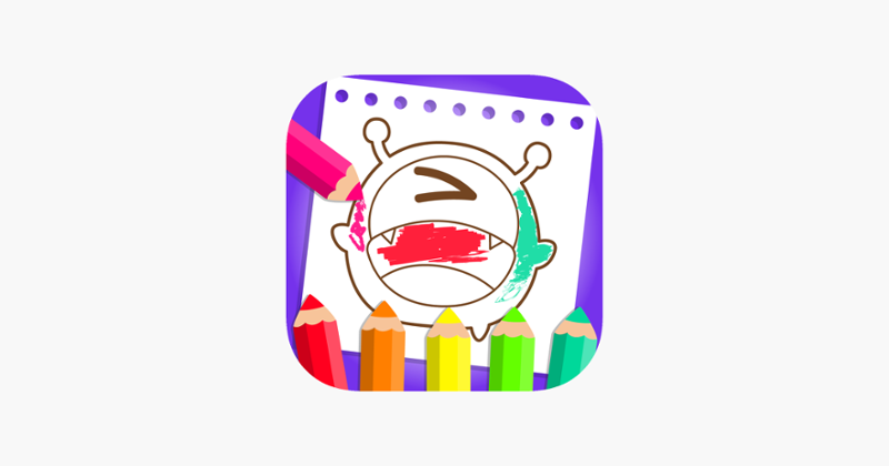CandyBots Coloring Book Kids Game Cover