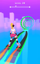 Sky Roller: Rainbow Skating Image