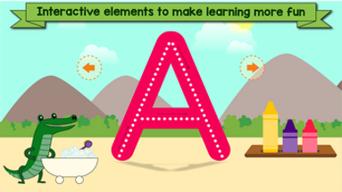 Alphabet Letters & Numbers Tracing Games for Kids Image