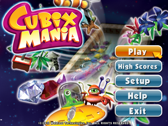 Cubix Mania for Raspberry Pi Game Cover