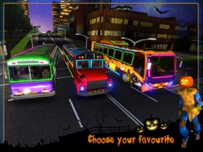 Halloween Party Bus Driver 3D Image