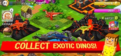 Jurassic Pixel Dinosaur Craft Image