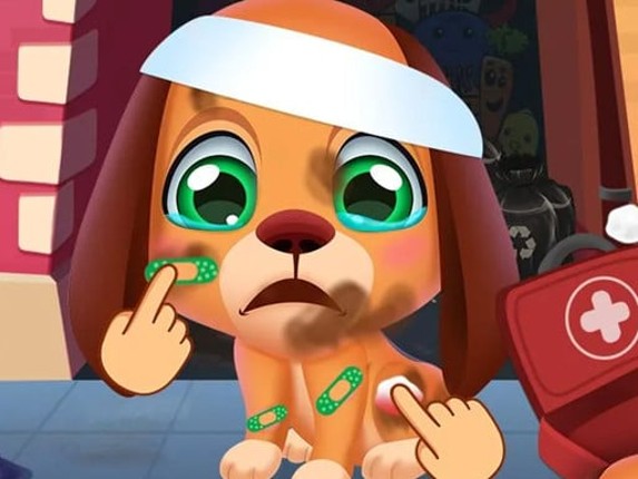 Stray Puppy Pet Care Game Cover