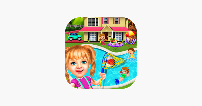 Sweet Baby Girl Pool Party Game Cover