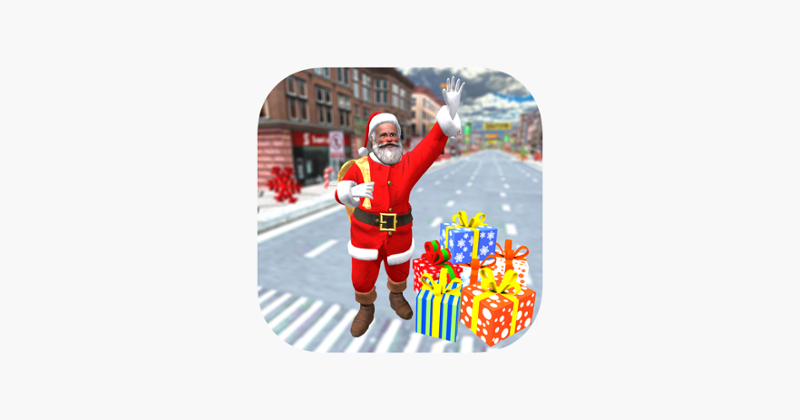 Christmas Santa City Driving Game Cover