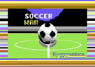 Soccer War (Commodore 64) Image