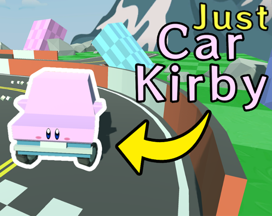 Literally Just Car Kirby Game Cover