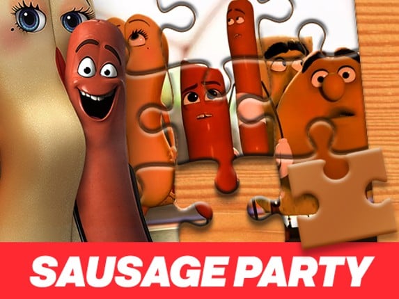 Sausage Party Jigsaw Puzzle Game Cover