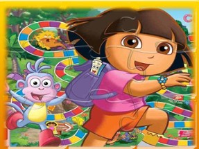 Dora the Explorer Match 3 Puzzle Game Image