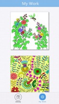 Secret Coloring Book - Free Anxiety Stress Relief &amp; Color Therapy Pages for Adult Image