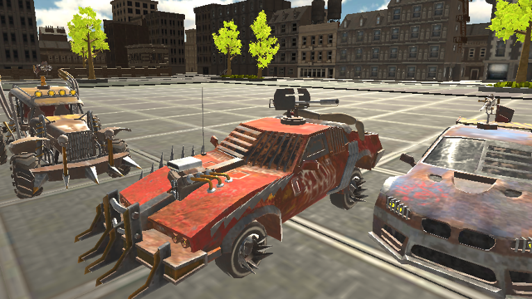 Battle Cars 3D Game Cover