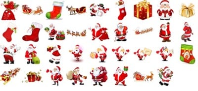 Catch Santa Claus - Take Photo Image