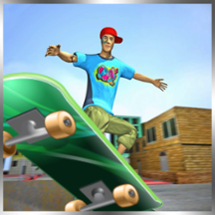Extreme Skate Boarder 3D Image