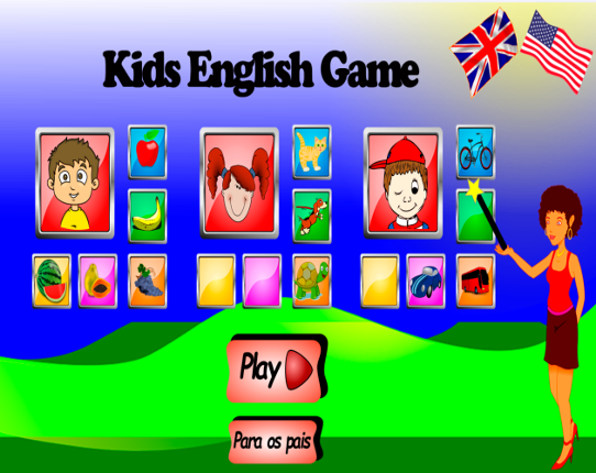 Kids English Game Game Cover