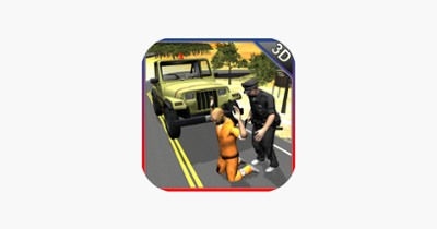 Offroad 4x4 Police Jeep – Chase &amp; arrest robbers in this cop vehicle driving game Image