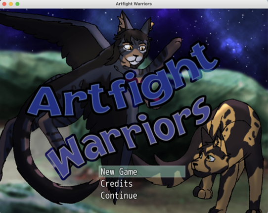 Artfight Warriors Game Cover