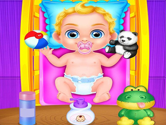 Babysitter and Baby Care Game Cover