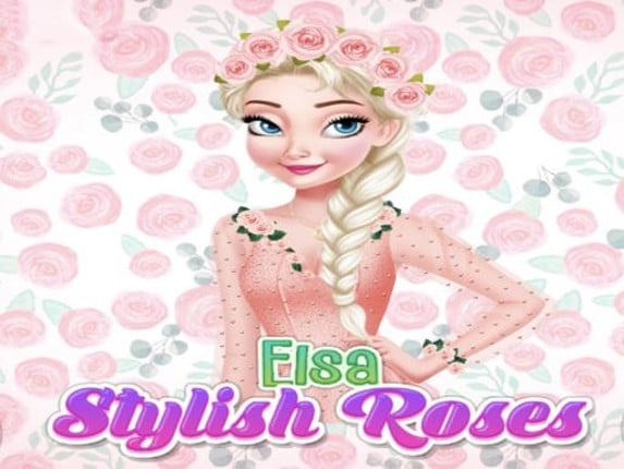 Elsa Frozen Stylish Roses Game Cover