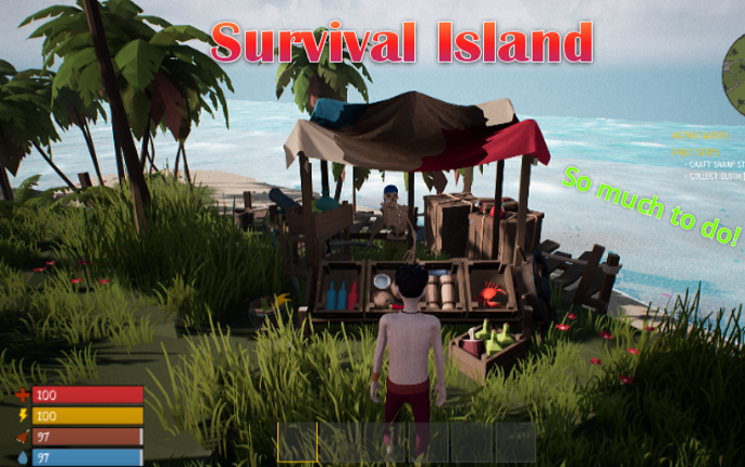 SURVIVAL ISLAND Game Cover