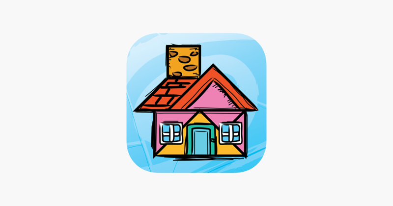 Kids Doodle &amp; Discover: Houses, Cartoon Tangram Game Cover