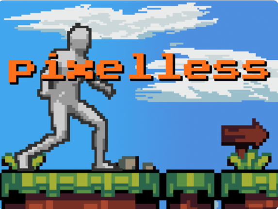 Pixelless - A retro platformer Game Cover