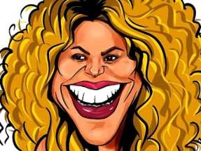 Shakira Funny Face Image