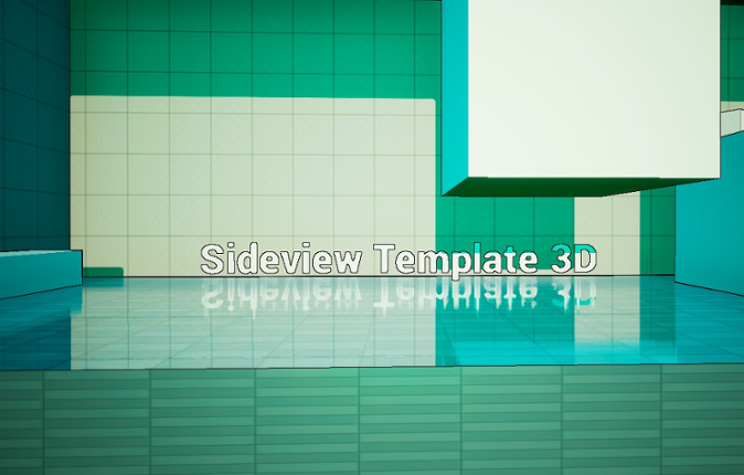 SideviewCartoonyTemplate UE 4.27 Game Cover