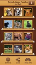 Animal Jigsaw Puzzles - Fun Logic Game Image