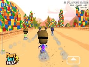 Dirt Ski Racer - 3D Dirt Bike Ski Racer For Kids Image