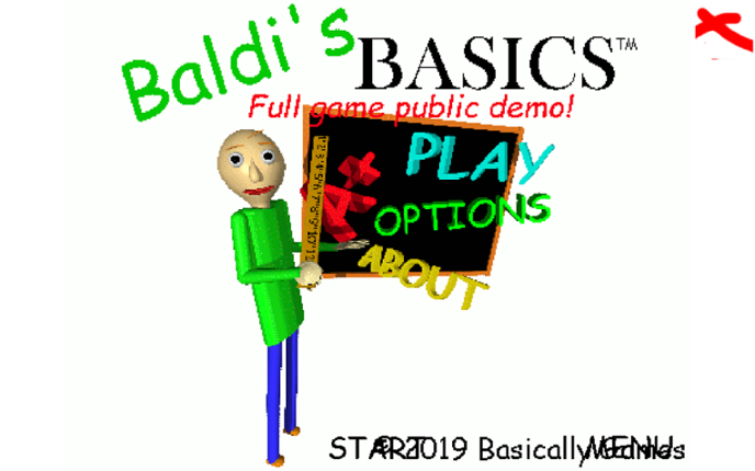 Baldi's Basics What The? Game Cover