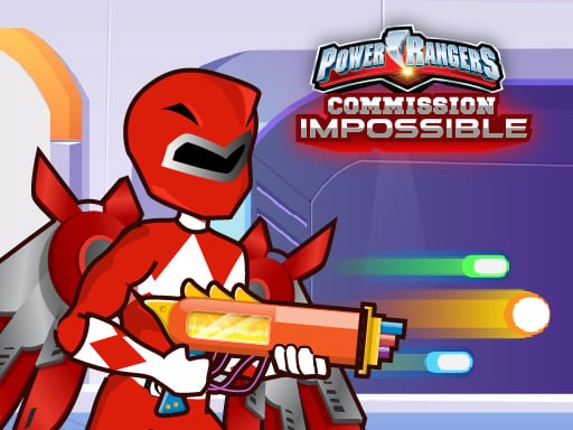 Power Rangers Mission Impossible - Shooting Game Game Cover