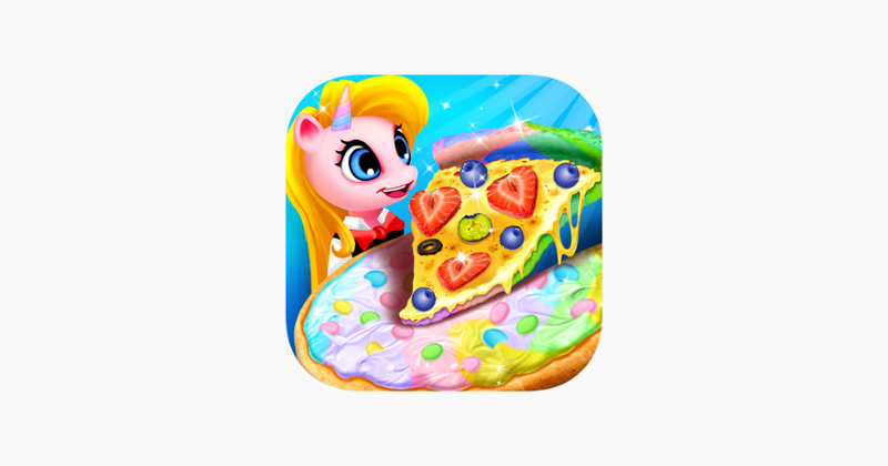 Unicorn Pizza - Rainbow Candy Game Cover