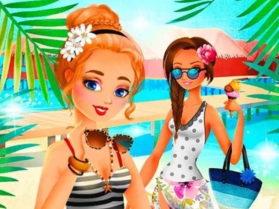 Vacation Summer Dress Up Game for Girl Game Cover