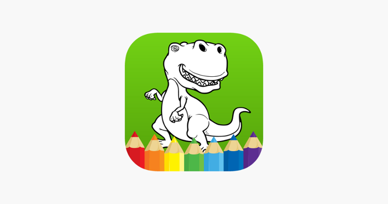 Best coloring book : Dinosaurs Game Cover