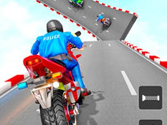 Mega Ramp Stunt Moto - Fun & Run 3D Game Game Cover