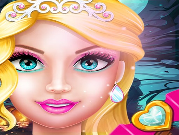 Princess Makeover Dress Up Game Game Cover